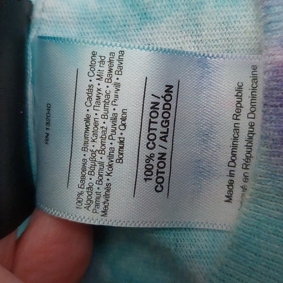 Santa Cruz Beach Tie Dye Rainbow Watercolor T-shirt RARE Y2K L Summer - Picture 5 of 6